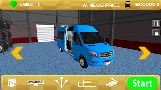 Real Minibus City Simulation Games