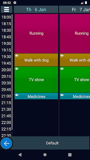 Week Plan Lt. Screen 3