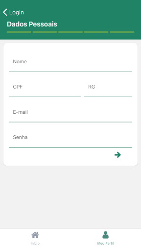 Android application Qualificação ONA screenshort