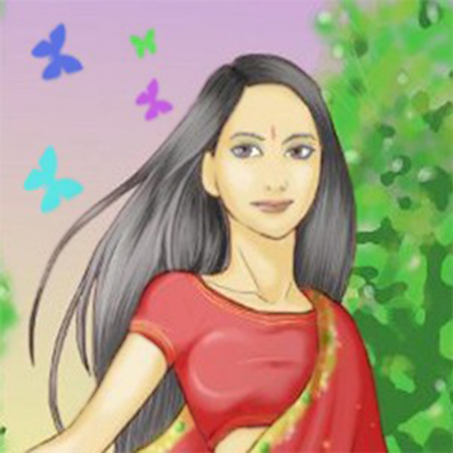 Indian magical girl dress up  Icon