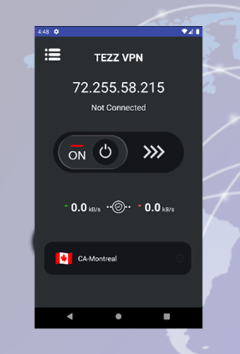 Android application Tezz VPN - Fast & Secure VPN screenshort