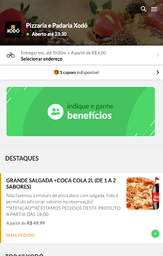 Android application Xodó screenshort