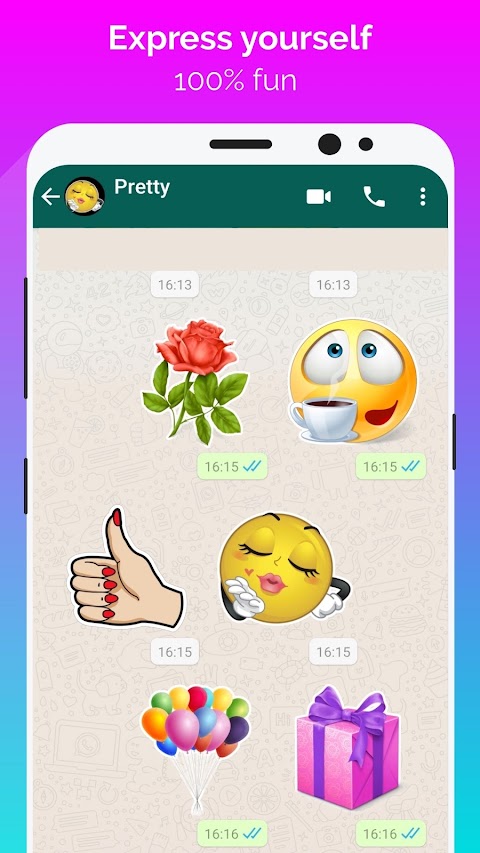 WhatSmiley: Emoji WAStickerのおすすめ画像4