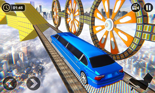 Android application Extreme Limo Car Gt Stunts screenshort