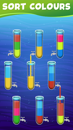 Water Sort Color Sorting games Screen 2