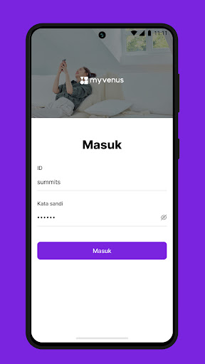 Android application MyVenus Partners screenshort