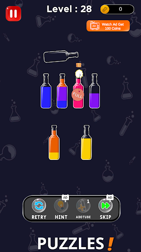 Color Water Sort Puzzle Game