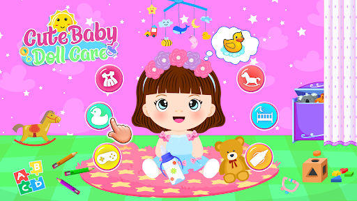 Android application Cute Baby Doll Daycare Dressup screenshort