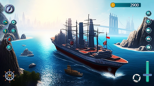 Screenshot 4 Juegos de Simulador de Barcos android