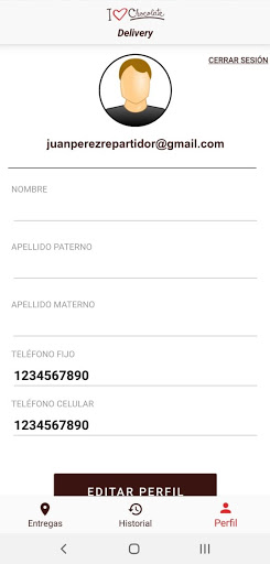 ILC Delivery Screen 2