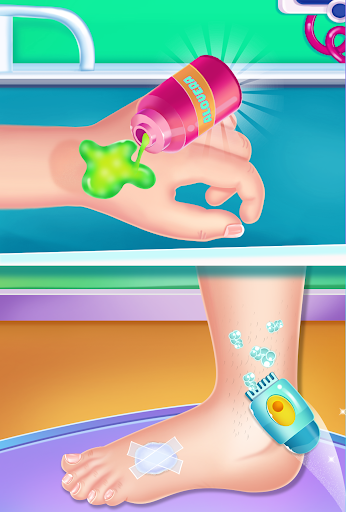 Android application Pinky toe doctor Game screenshort