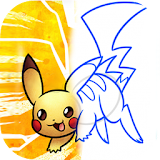 how to draw pokemon icon