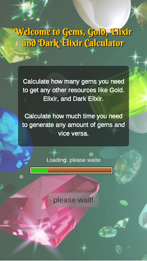 Gems calc for clashers gameのおすすめ画像1