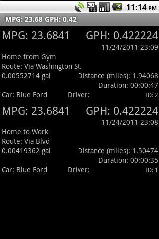 alOBD MPG Screen 3