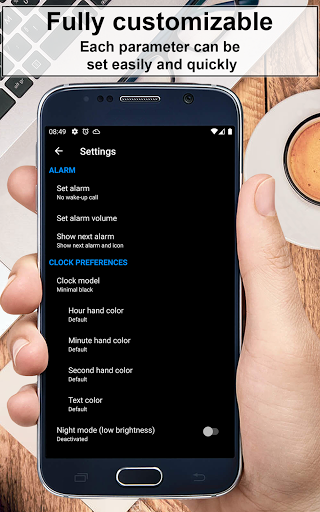 Screenshot of Huge Analog Clock