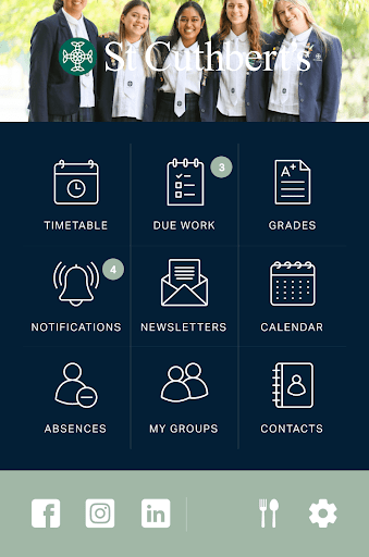 Android application myCollege screenshort