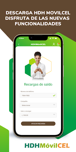 HDHMóvilCEL Screen 2