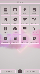 Vibrant Clouds Theme +HOME