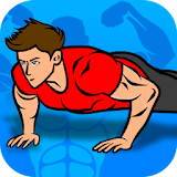 Push Ups Workout : pushup challenge icon