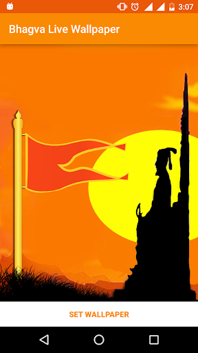 Android application Bhagva Live Wallpaper screenshort