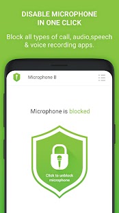 Microphone Block Pro - Anti spyware & Anti malware Screenshot