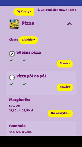 Android application Pełen Brzuszek Franciszkańska screenshort
