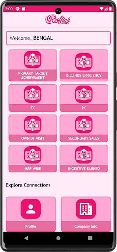 ROLLICK SALES Screen 2