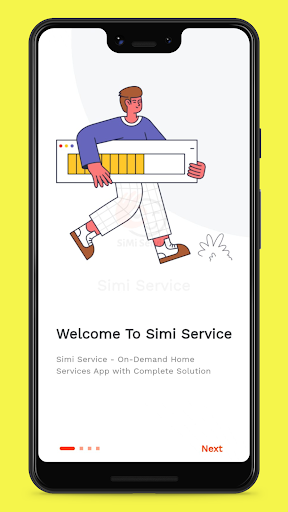 Android application SiMi Service screenshort