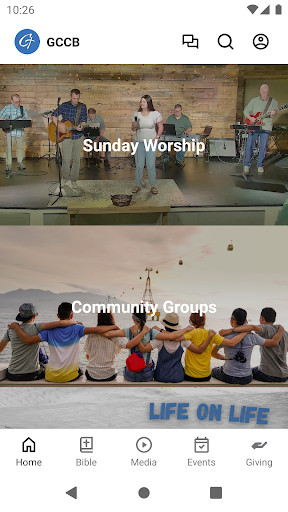 Android application Grace Community Church, Buford screenshort