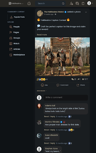 FolkRealms - Pagan Community screenshot 11