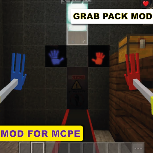 App Grab Pack MOD for Minecraft PE Android app 2022 