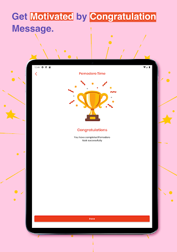 Screenshot of Pomodoro Timer & Focus Planner