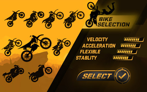 Captura de Pantalla 15 Carreras de Motos: Stunt Games android
