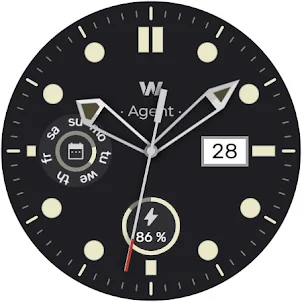 WES13 - Agent Watch Face
