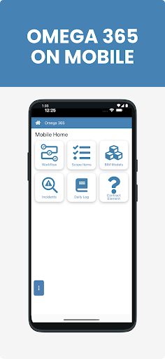 Android application Omega 365 screenshort