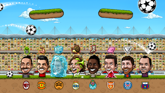 Puppet Soccer Champions em Jogos na Internet