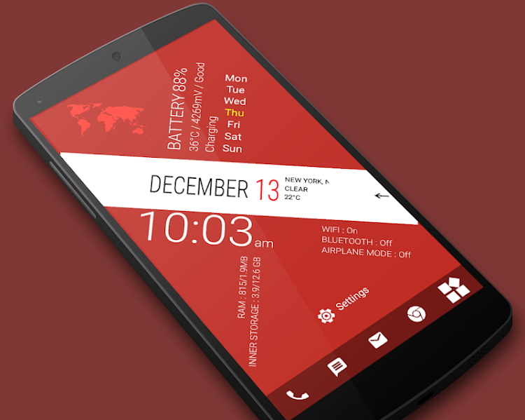 Angle Launcher 2 - App lock - 13.0 - (Android)