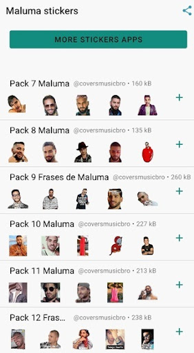 Stickers de Maluma Screen 2