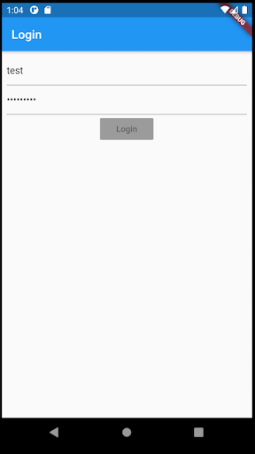 Warehouse App Screen 2