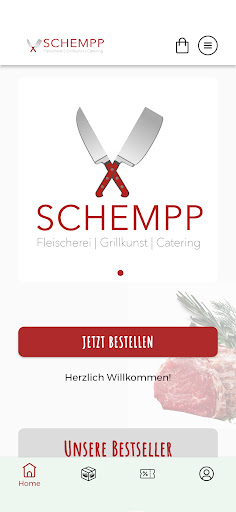 Android application Fleischerei Schempp screenshort