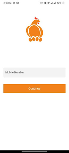 Poultry rates messaging app Screen 3