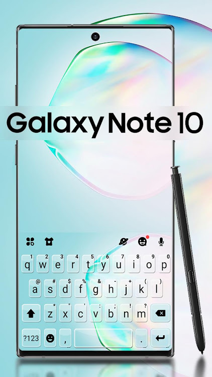 Galaxy Note 10 Keyboard Theme - 6.0.1230_10 - (Android)
