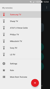 Universal TV Remote Screenshot