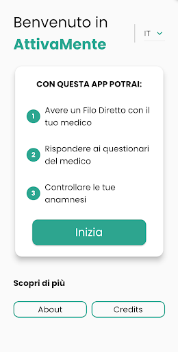 Android application AttivaMente screenshort