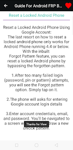 Imágen 4 Android FRP Bypass Settings android