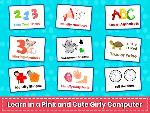 Girls Princess Pink Computerのおすすめ画像5
