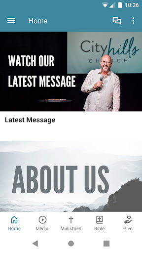 Android application Cityhills Church App screenshort