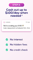 Earnin: Get Cash Before Payday