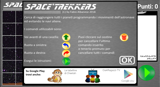 Space Trekkers - Coding scuola Screen 2