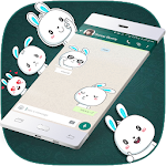 Cover Image of ダウンロード Bunny WAStickers Packs - Bunny Stickers 1.1 APK
